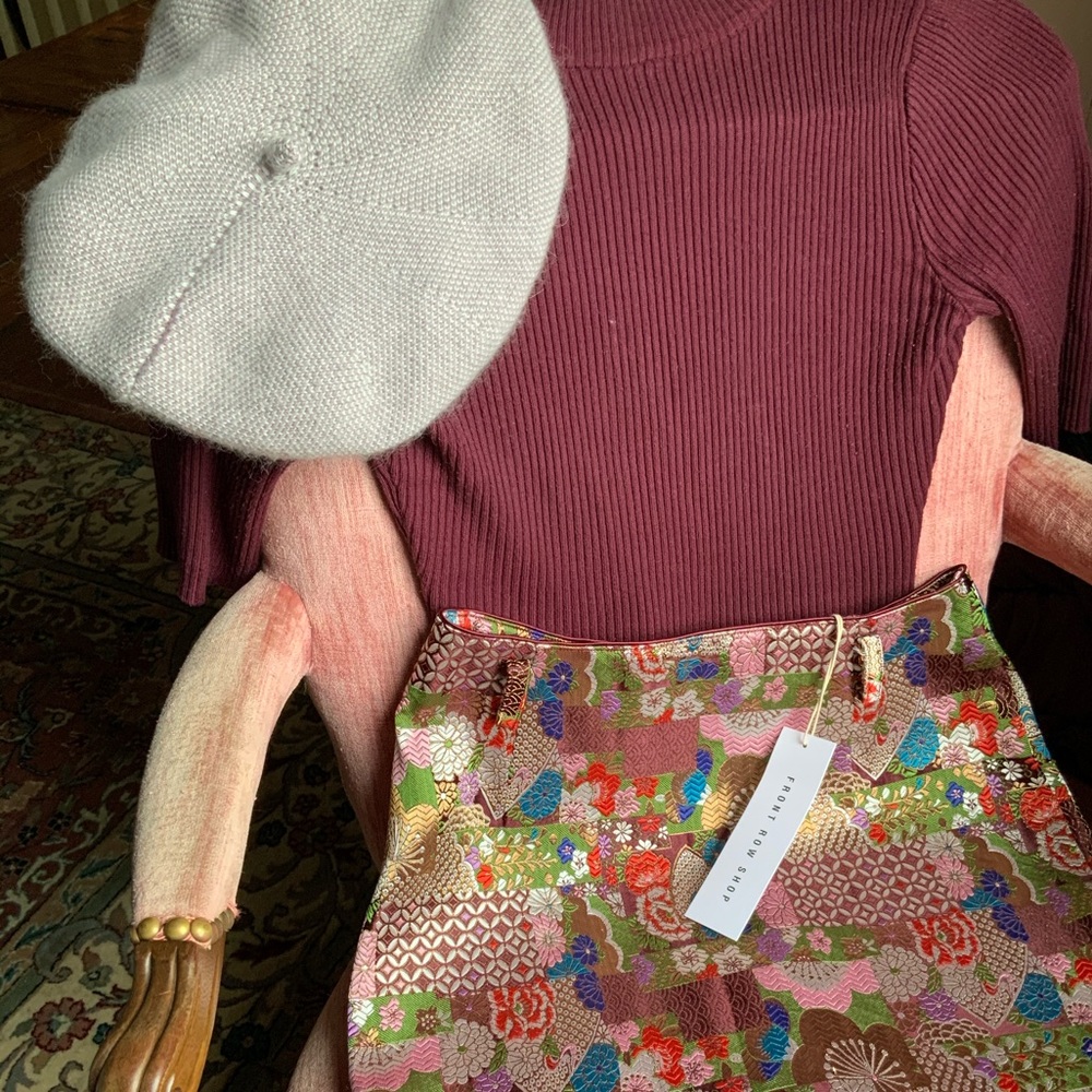 Brand New Quilted Front Row Shop skirt